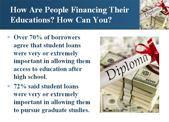 How Are People Financing Their Educations? How Can You?